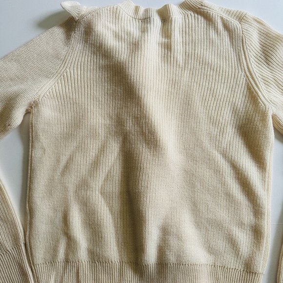 Joie Vivianna Cream Wool Blend Sweater‎ - Picture 7 of 11